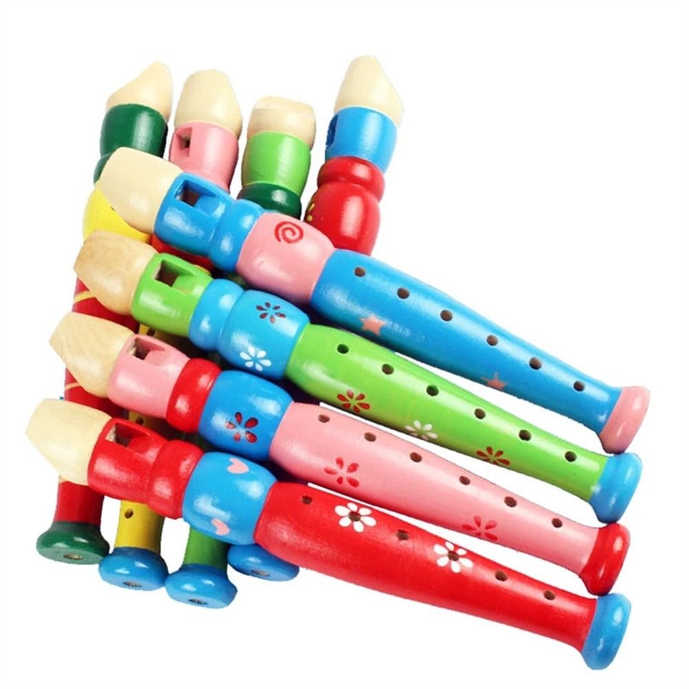 Musical Instrument Recorder - Красочный музыкальный инструмент для детей: деревянная