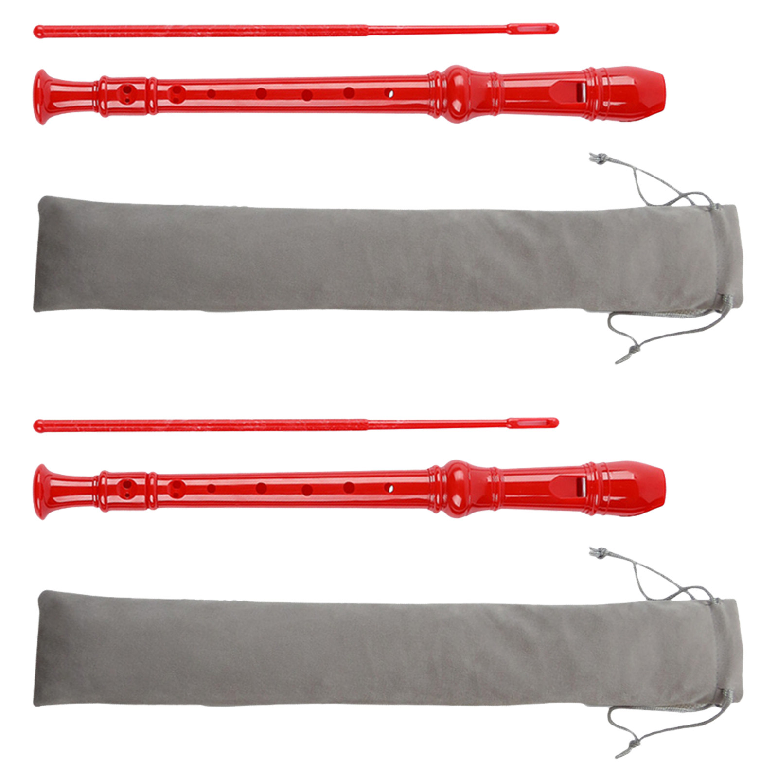 Musical Instrument Recorder - 2 комплекта сопрано-блокфлейт для музыки -