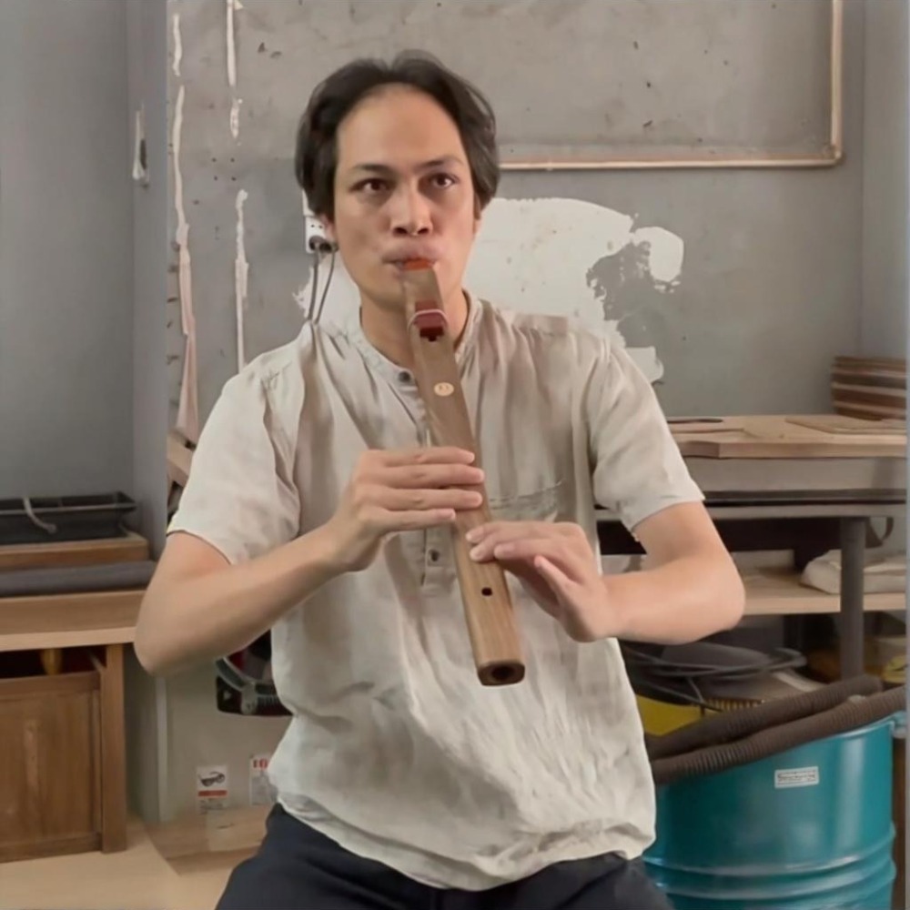 Musical Instrument Recorder - Деревянная вертикальная флейта (индийская флейта-рекордер) для