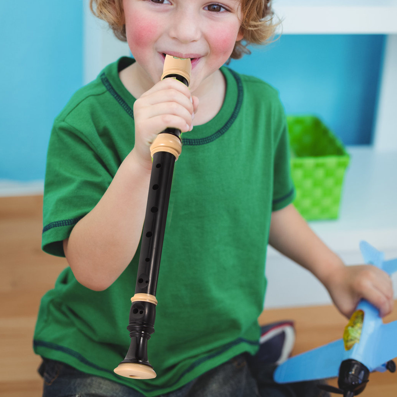 Musical Instrument Recorder - Набор из 8-отверстных полимерных флейт-блокфлейт для