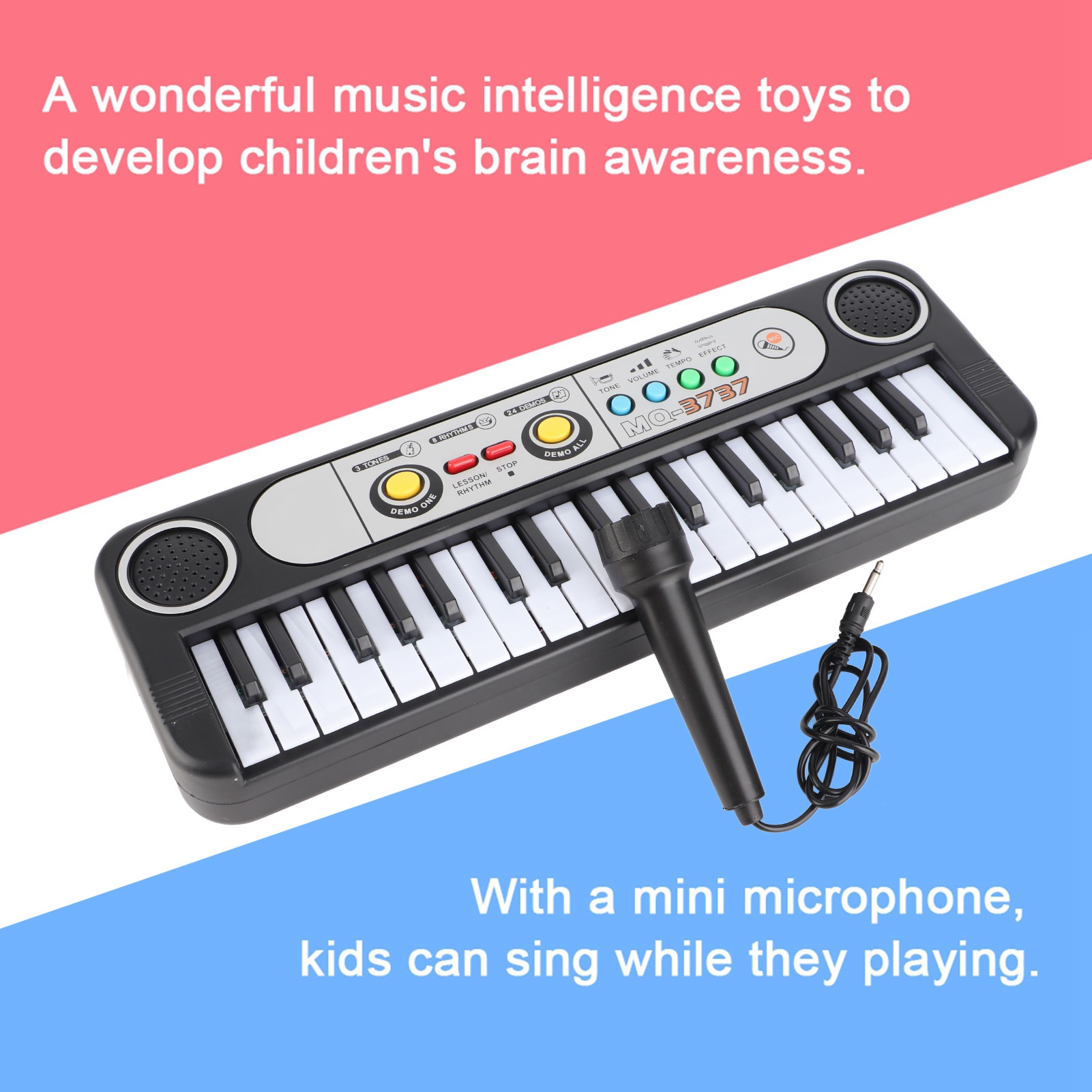 Musical Instrument Games - Электронное цифровое пианино с 37 клавишами,