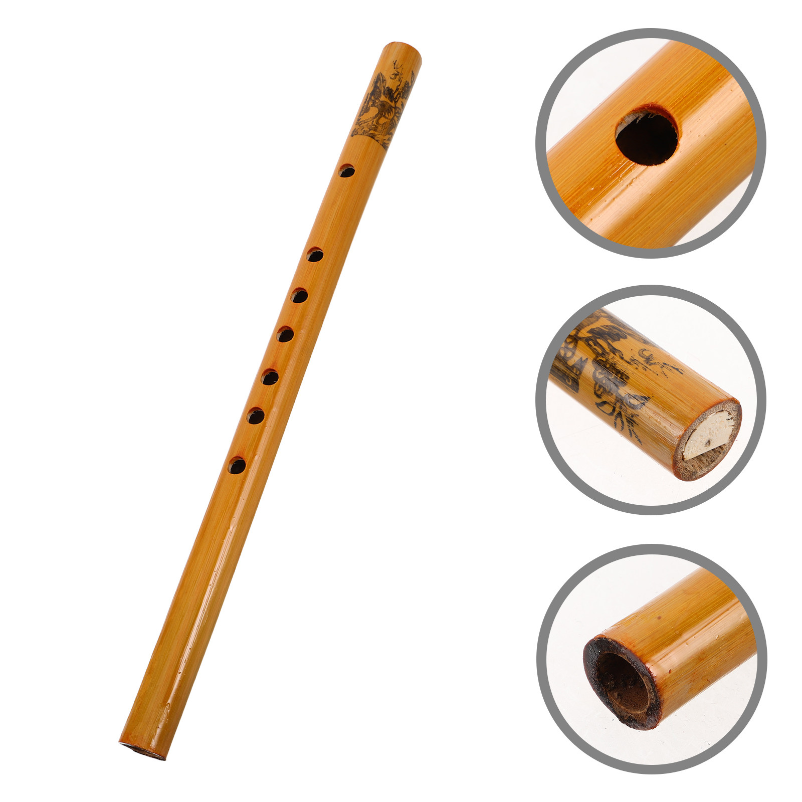 Musical Instrument Recorder - Вертикальная флейта-блокфлейта из бамбука, 33 см,