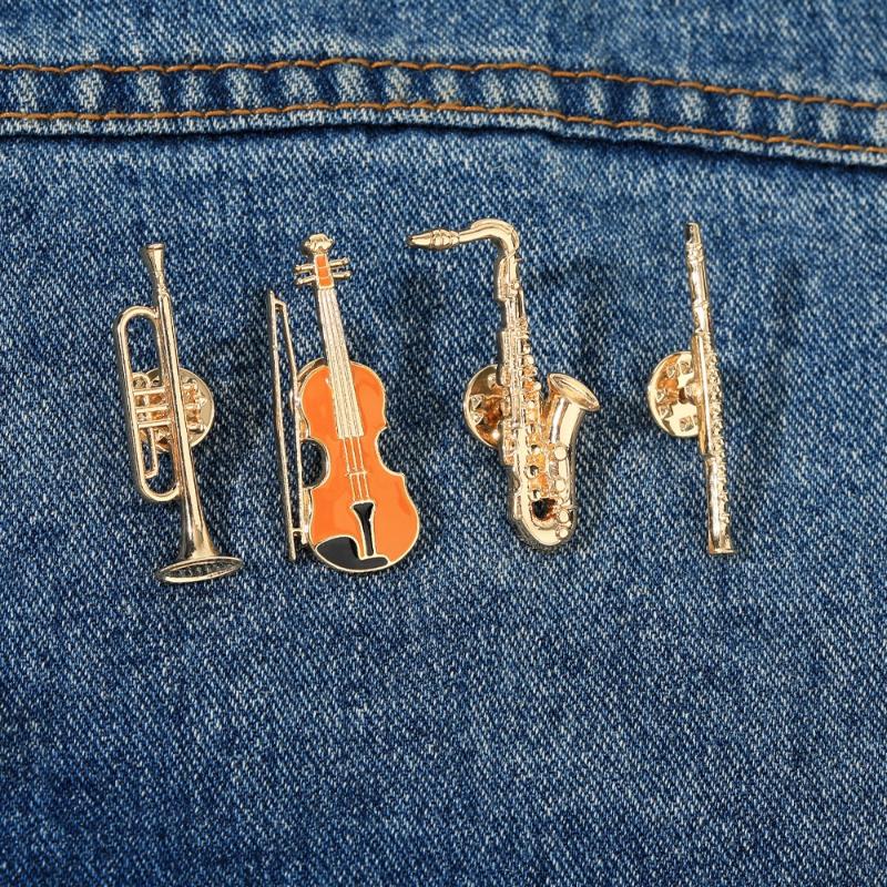 Musical Instrument In Orchestra - 1 шт. значок в стиле оркестра,