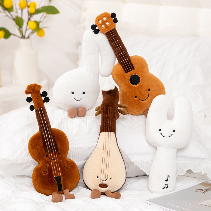 Musical Instrument Games - Милая музыкальная плюшевая игрушка, мягкая скрипка,