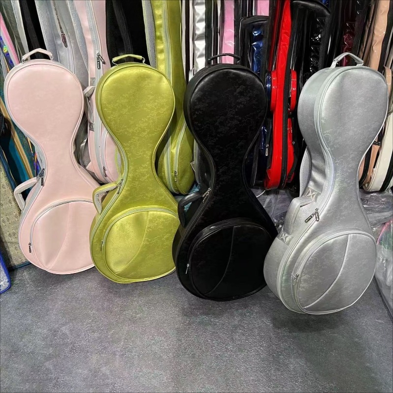 Musical Instrument Accessories - Кожаная утолщенная сумка Zhongamba, водонепроницаемая противоударная