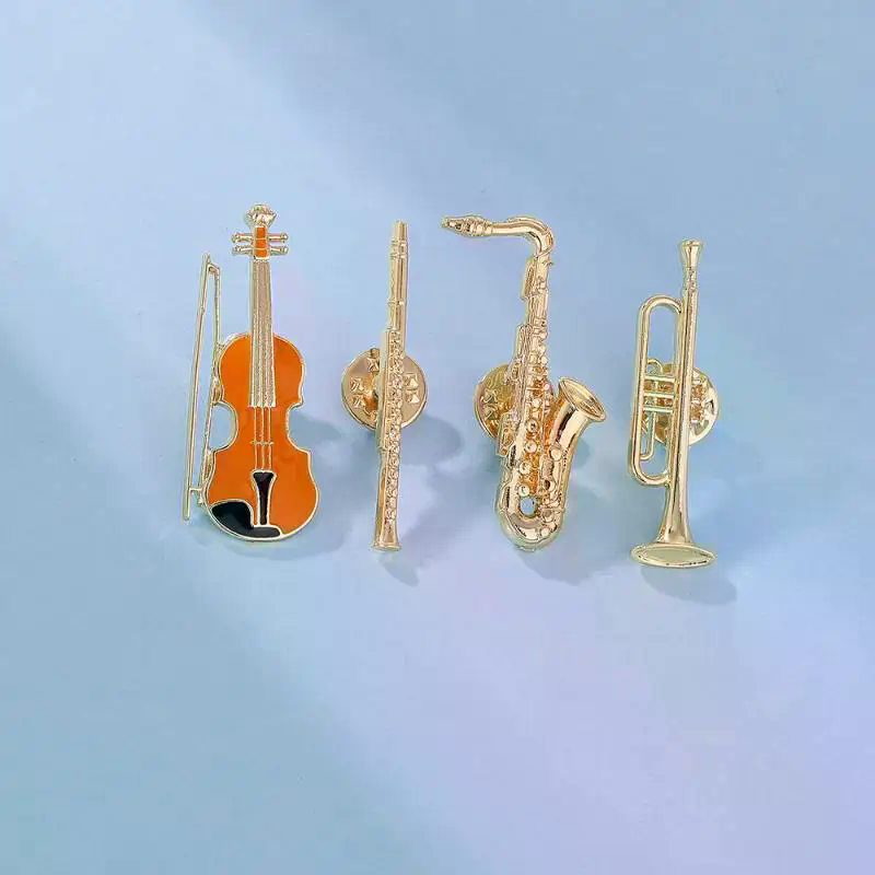 Musical Instrument In Orchestra - 1 шт., значок оркестра симфонии, забавные