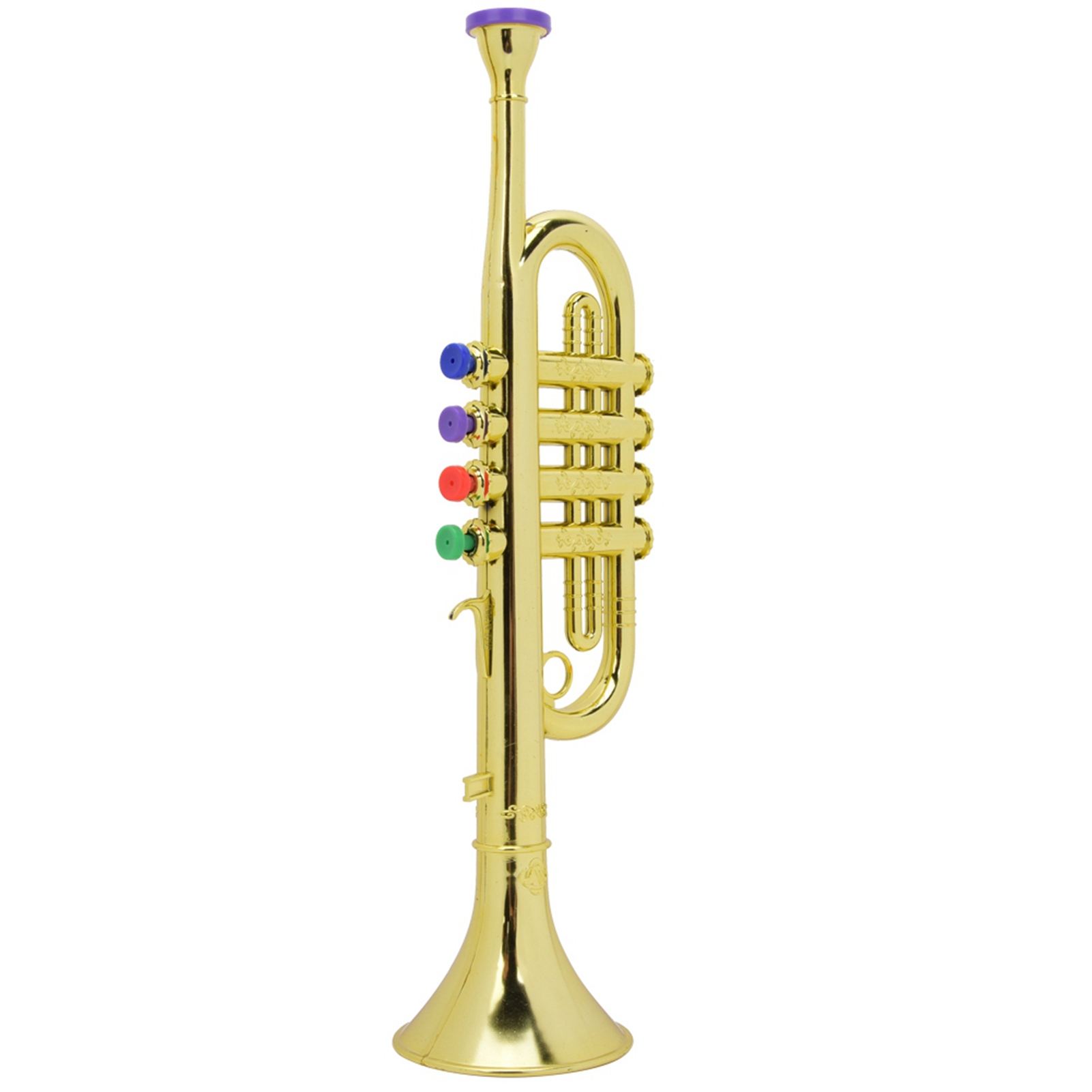 Musical Instrument Fagot - Детский тромбон с золотым покрытием, пластиковый,