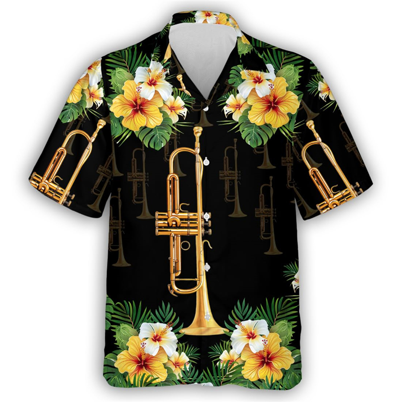 Гавайские рубашки с графикой г – обзор и цена Musical Instrument Hawaiian