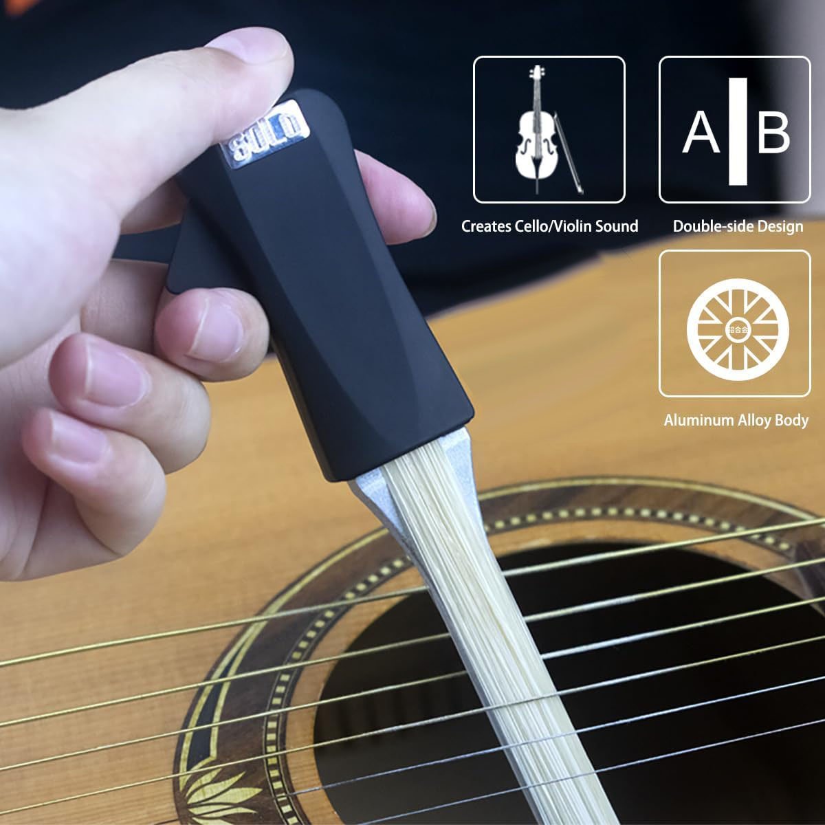 Гитарный смычок T34C SOLO, пор – обзор и цена Musical Instrument Banjo