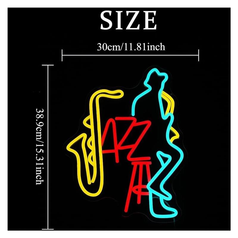 Неоновая вывеска Jazz Live с и – обзор и цена Musical Instrument Shop