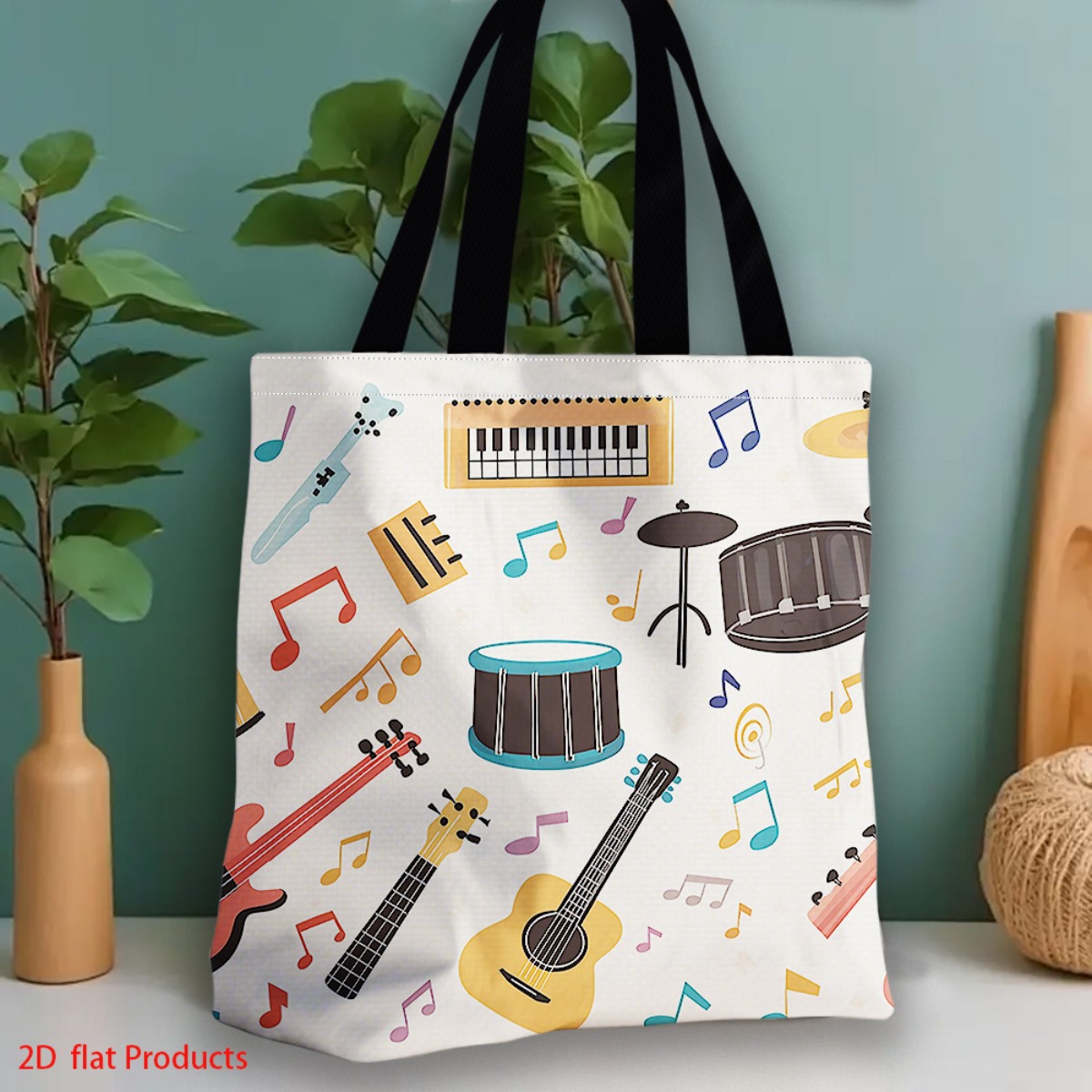 Сумка для покупок с ярким диза – обзор и цена Musical Instrument Shop