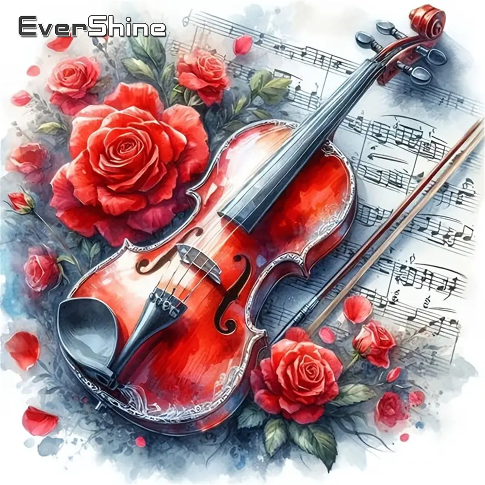 Evershine DIY алмазная живопис – обзор и цена Musical Instrument Fagot